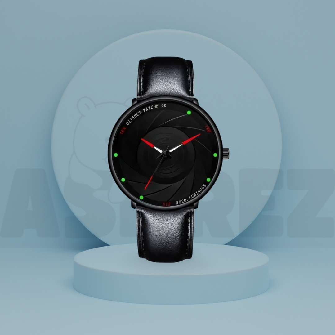 DIJANES Ultra Thin Minimalist Men's Quartz Wrist Watch