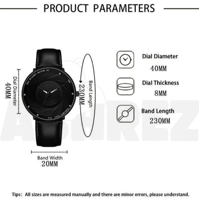 DIJANES Ultra Thin Minimalist Men's Quartz Wrist Watch_img_3